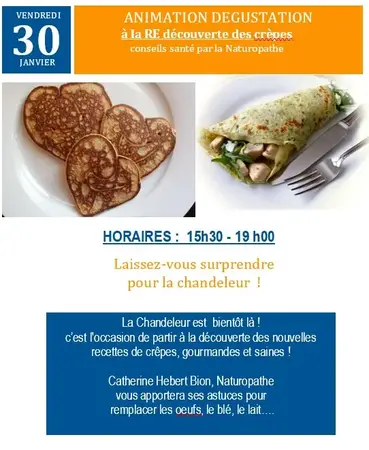 Venez goûter nos crêpes avant la chandeleur !